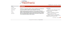 Desktop Screenshot of neotherix.com